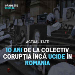 Colectiv 10 ani – comemorare și protest împotriva corupției în România