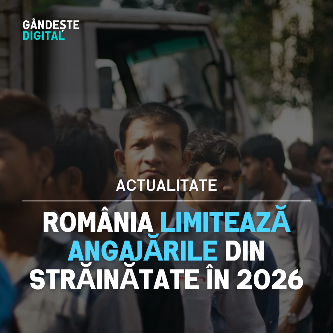 muncitori străini în România 2026 – reducerea contingentului anunțată de guvern.